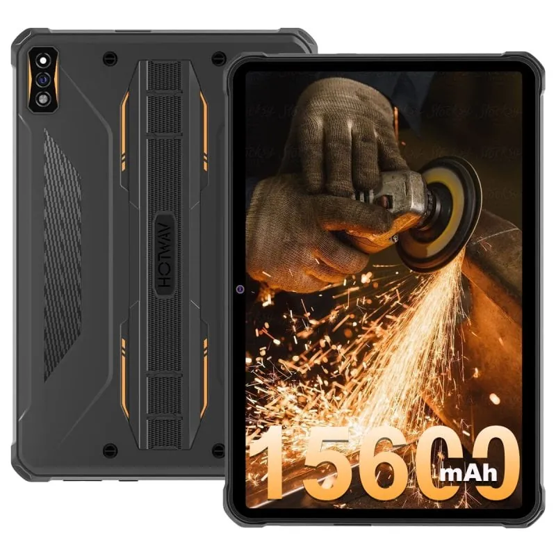 Tablet HOTWAV R5 10.1" 4GB/64GB 4G Dual SIM WiFi Rugerizada Negra/Naranja HOTWAV R5 ORANGE