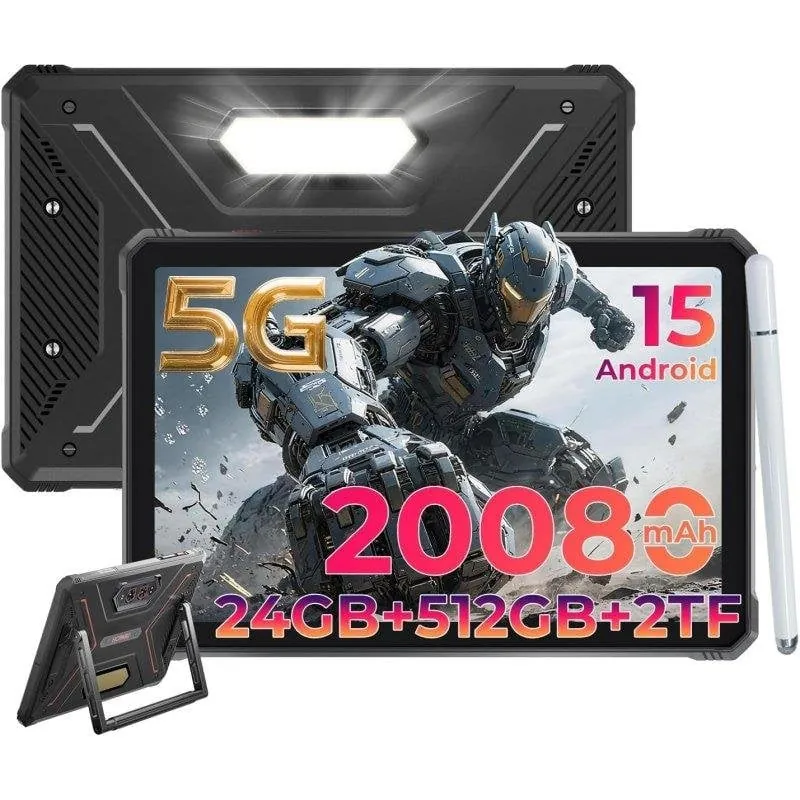 Tablet HOTWAV R9 Ultra WiFi + 5G 11" 24GB 512GB Negro Stylus Pen R9ULTRABLK