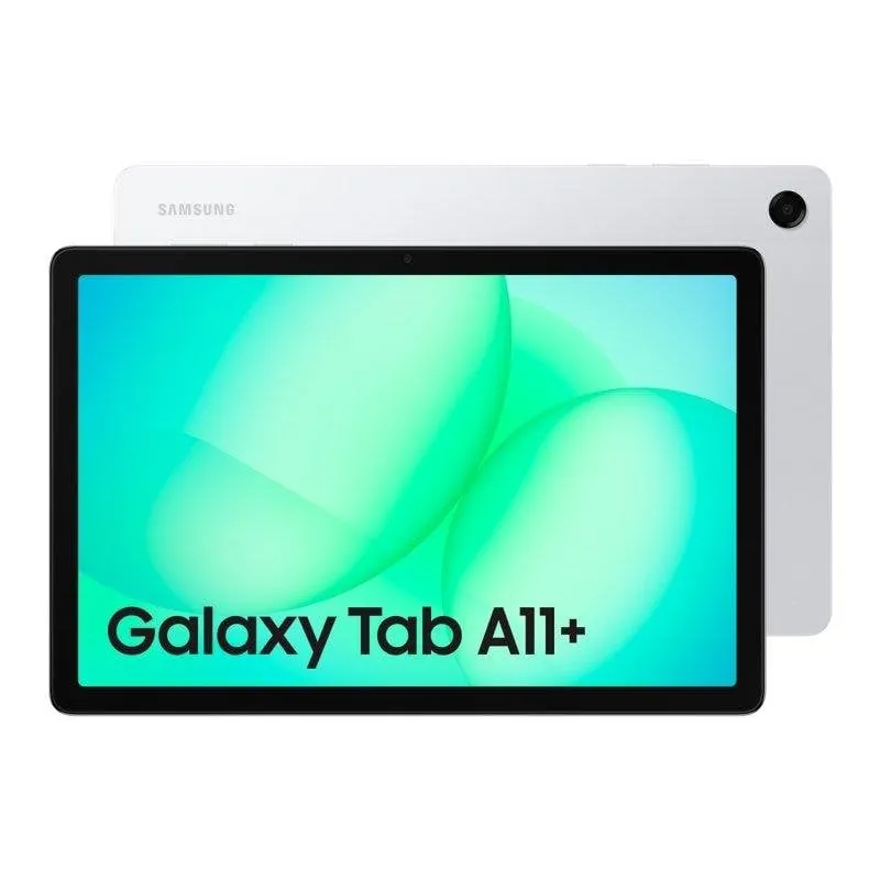 Tablet Samsung Galaxy Tab A11 Plus WiFi 11" 128GB batería de larga duración 7040mAh Plata SM-X230NZSREUB