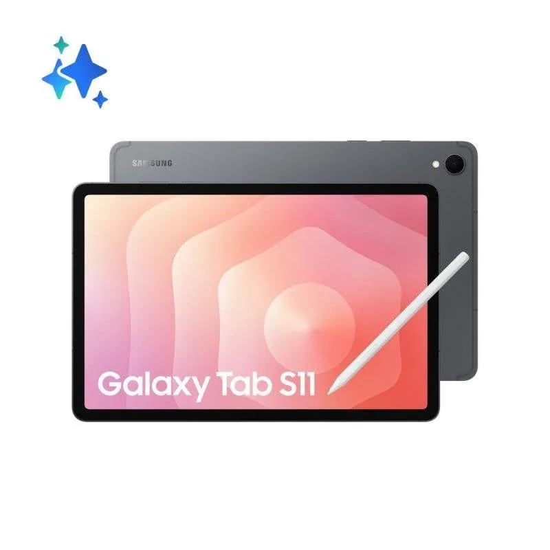 Tablet Samsung Galaxy Tab S11 11" 128GB 12GB WiFi 8400mAh Android Gris SM-X730NZAREUE