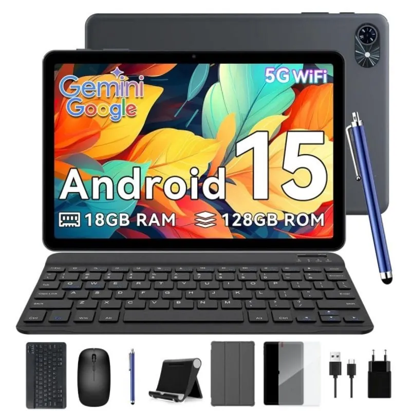 Tablet TABWEE T80 10.1" 128GB WiFi con Gemini AI 2.0 T80(6+128)-GREY