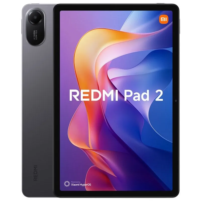 Tablet Xiaomi Redmi Pad 2 11" 4GB 128GB WiFi HyperOS Gris Grafito + Ring Holder VHU5659EUBU