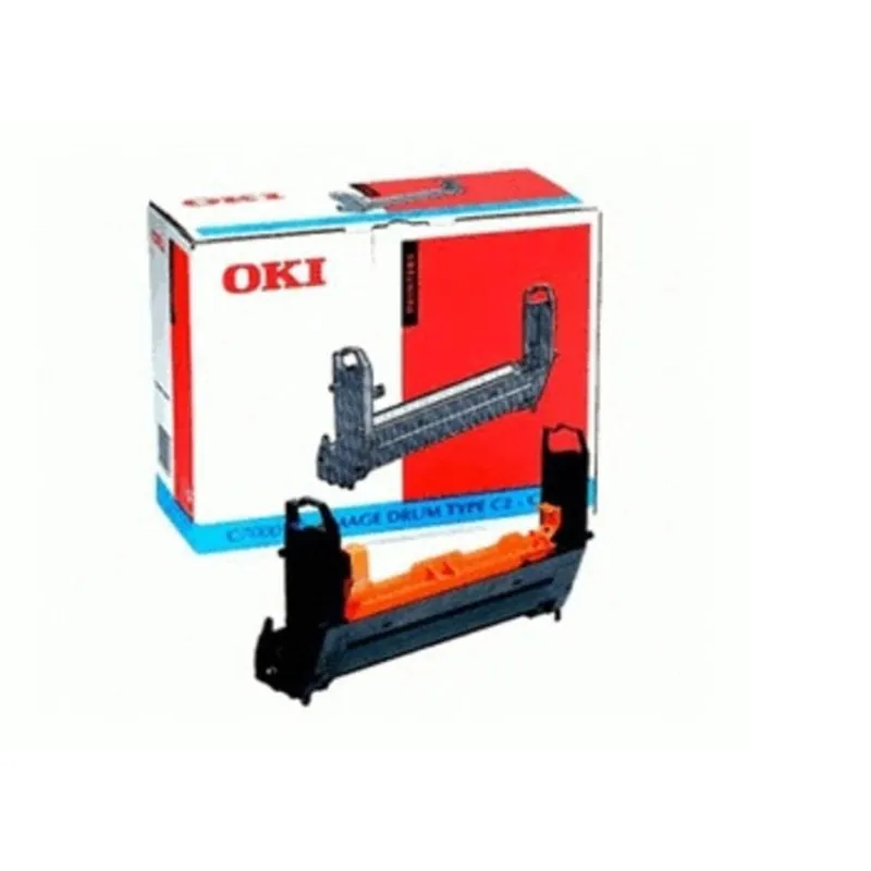 Tambores LED Originales Cyan para Impresoras Oki C7350N y C7300N 41962807