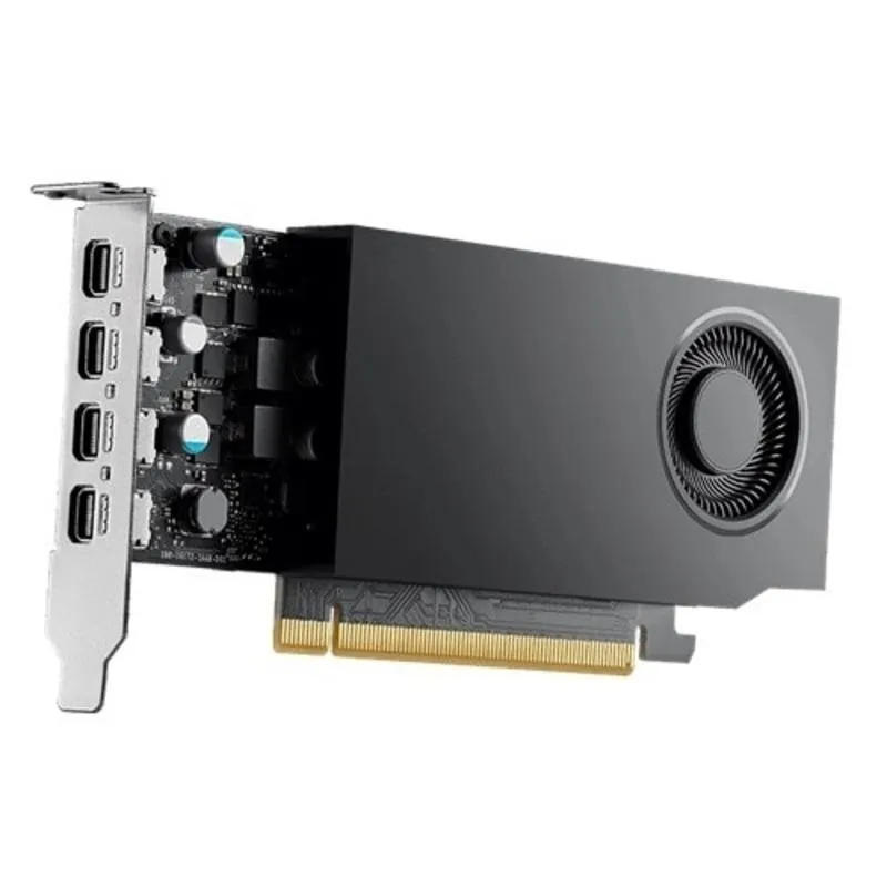 Tarjeta Gráfica DELL NVIDIA RTX A1000 8GB GDDR6 PCIe 4.0 x8 Perfil Bajo DELL-M3R8K