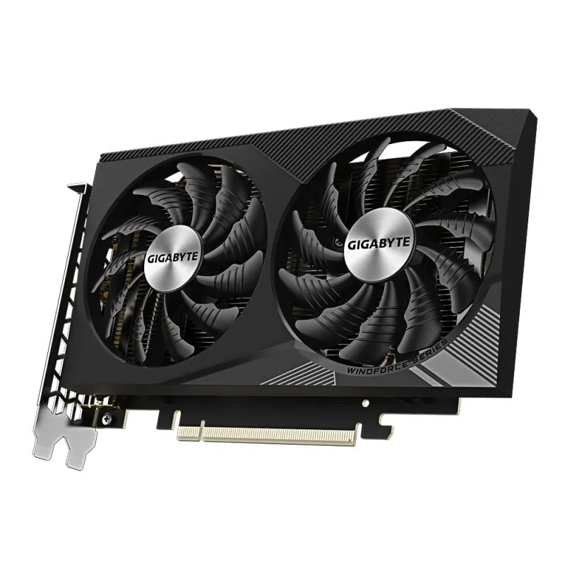 Tarjeta Gráfica Gigabyte GeForce RTX 3050 WINDFORCE OC V2 8GB GDDR6 2 Ventiladores GV-N3050WF2OCV2-8GD G10