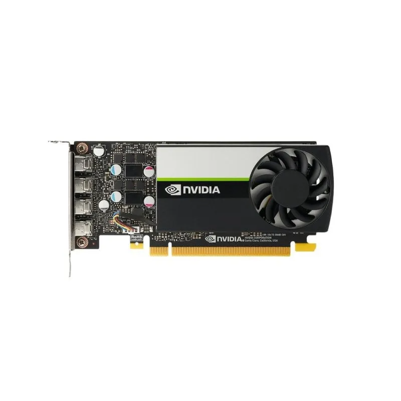 Tarjeta Gráfica HP NVIDIA T1000 8GB GDDR6 4x DisplayPort PCIe x16 6V9V4AA
