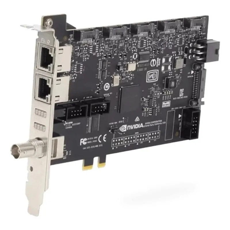 Tarjeta Gráfica PNY Quadro Sync II PCI NVIDIA Sin Sintonizador TV Soporte Linux VCNRTXPROSYNC-SB
