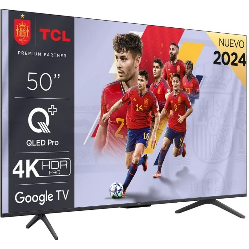 TCL 50C655 50" QLED UltraHD 4K Dolby Vision Google TV 50C655