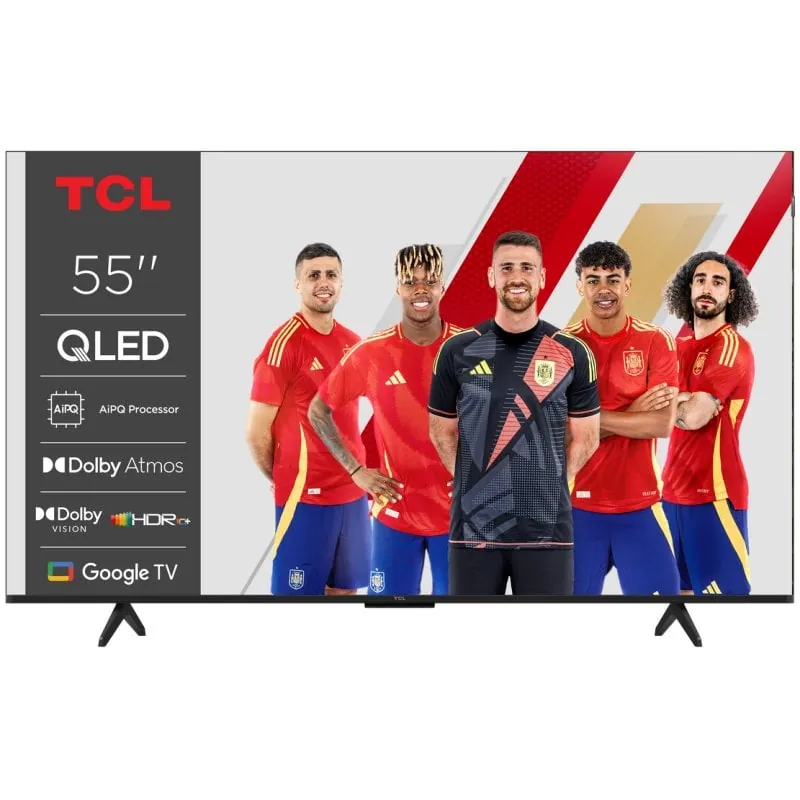 TCL QLED 55" 55P7K UltraHD 4K Dolby Atmos Google TV 55P7K