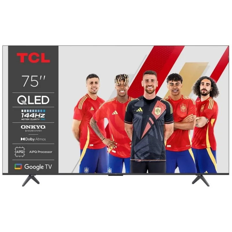 TCL QLED 75" 75P8K UltraHD 4K Sonido Onkyo Google TV 75P8K