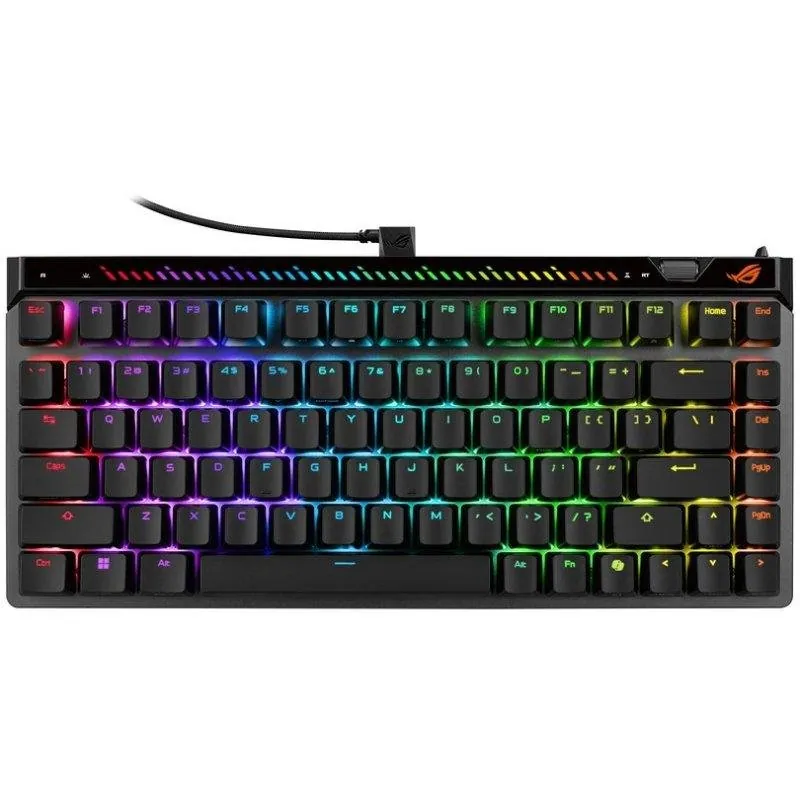 Teclado Asus ROG Falchion ACE 75 HE Hall Effect Magnético compacto RGB USA 90MP047H-BKSA00