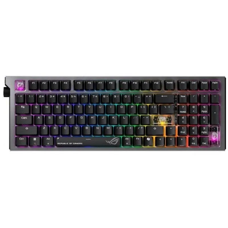 Teclado Asus ROG Strix Morph 96 Wireless mecánico compacto con RGB y conectividad trimodo 90MP04IF-BKSA03