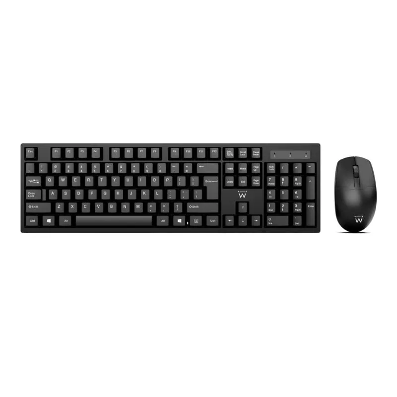 Teclado de membrana Ewent EW3281 Layout ES con ratón inalámbrico 2 en 1 EW3281