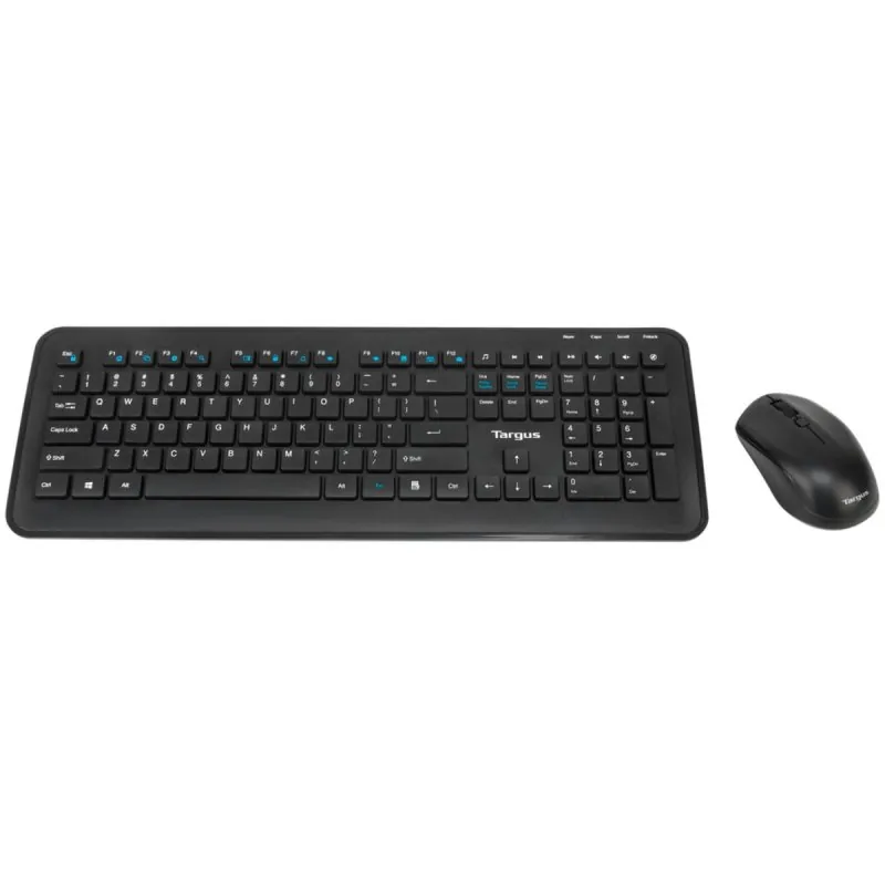 Teclado de membrana Targus AKM610ES Layout ES inalámbrico con ratón integrado AKM610ES
