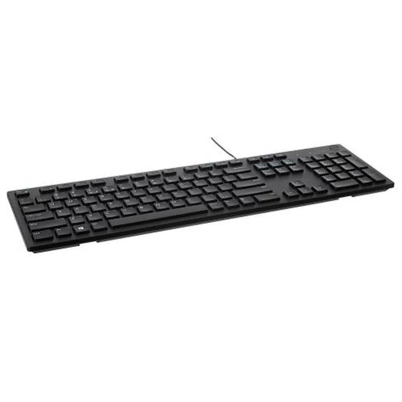 Teclado DELL compacto USB Español con teclas multimedia y numérico KB216