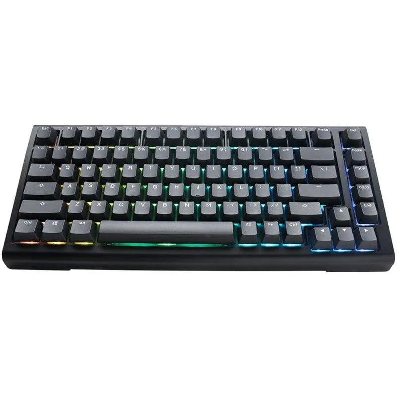 Teclado Ducky Tinker65 75% mecánico RGB con interruptores MX Speed Silver PKTI2383IST-CPES