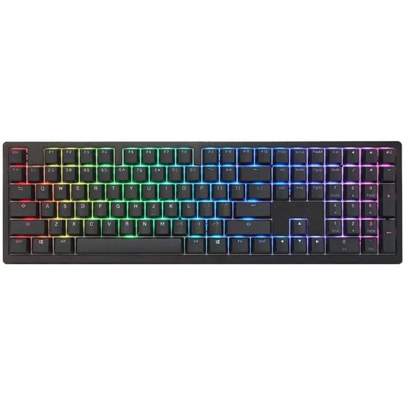 Teclado Ducky Zero 6108 mecánico con switches MX2A red y RGB personalizable 2408ST3-CRESPDOE