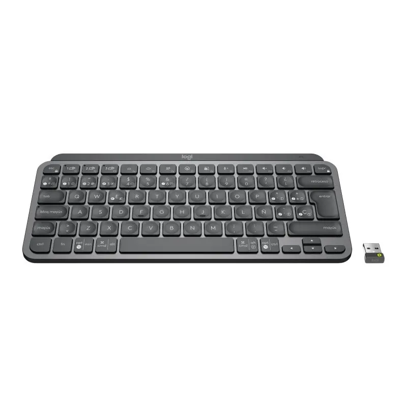 Teclado inalámbrico scissor Logitech MX Keys Mini for Business Layout ES retroiluminado 920-010603