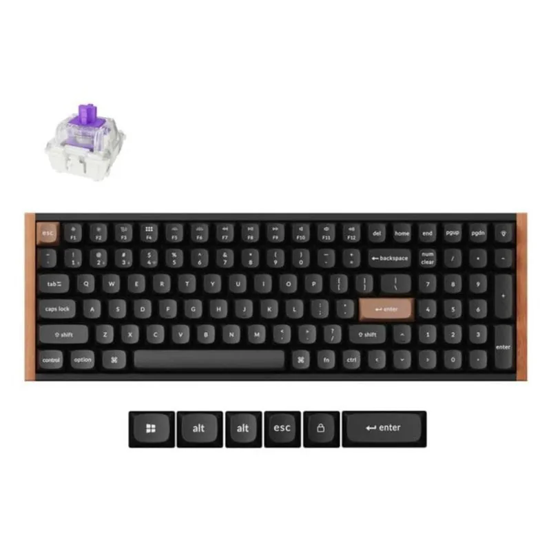 Teclado Keychron K4 Hall Effect Magnético Layout ES inalámbrico y RGB K4H-F1-ES