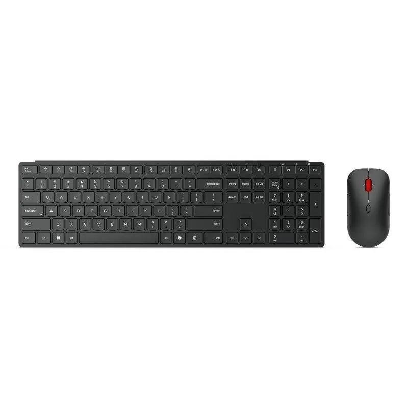 Teclado Lenovo Pro Combo 6000 inalámbrico completo con ratón ambidiestro y doble conexión 4X31S04821