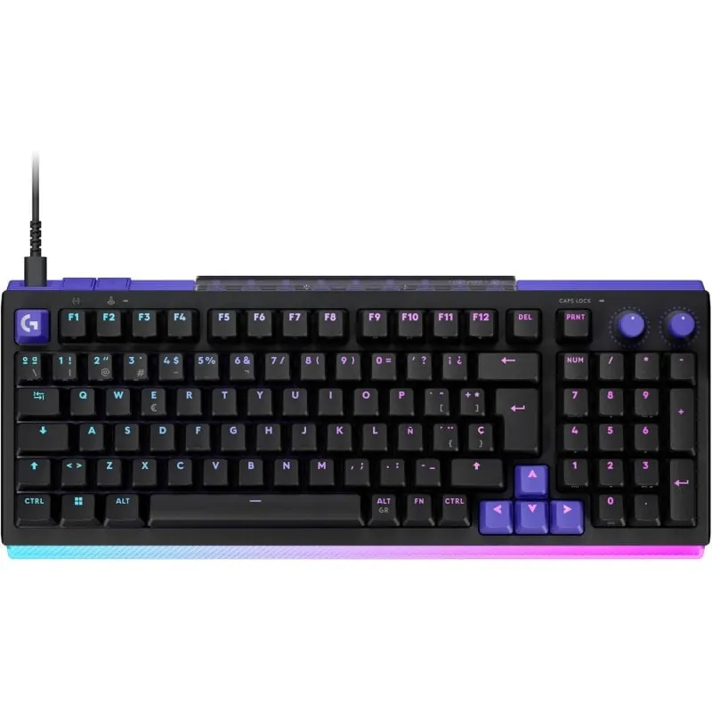 Teclado Logitech G512 X 98 magnético compacto con switches dual swap y RGB LIGHTSYNC 920-013975