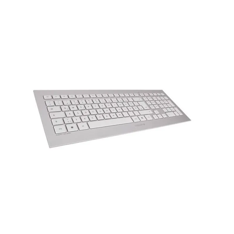 Teclado mecánico Cherry DW 8000 inalámbrico Layout ES compacto plata-blanco JD-0310EU