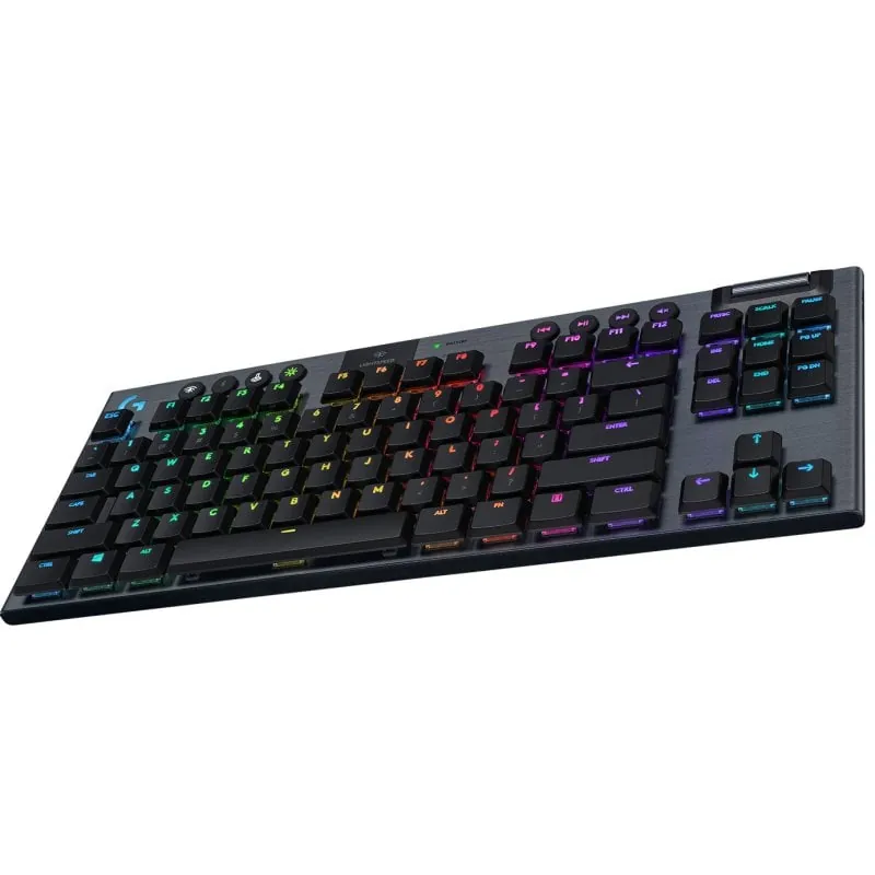 Teclado mecánico Logitech G 920-009500 Layout ES inalámbrico RGB Carbono 920-009500