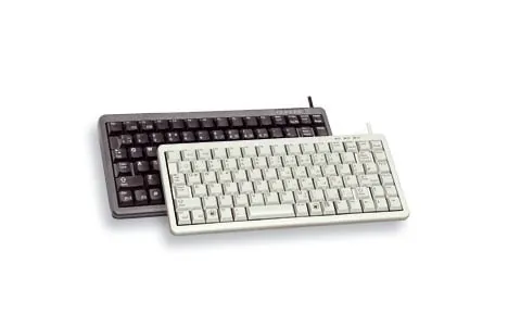 Teclado mecánico compacto CHERRY G84-4100LCMES-2 Layout ES USB + PS/2 negro ultraplano G84-4100LCMES-2