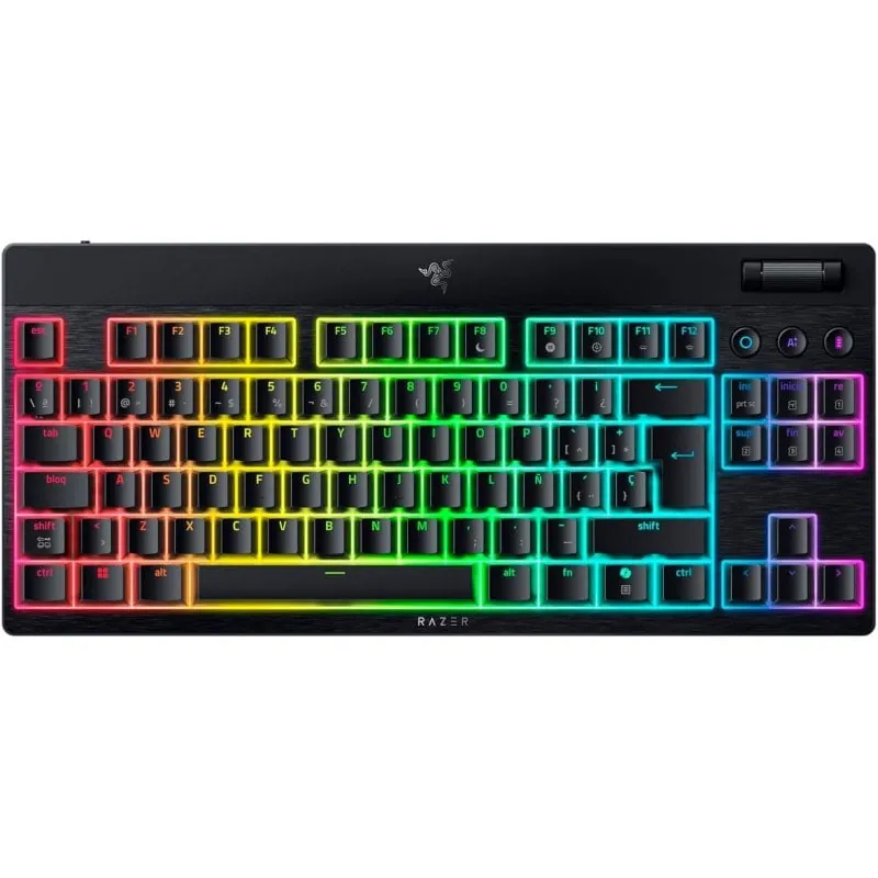 Teclado mecánico Razer BlackWidow V4 Low Profile Tenkeyless Layout ES inalámbrico RZ03-05451200-R311