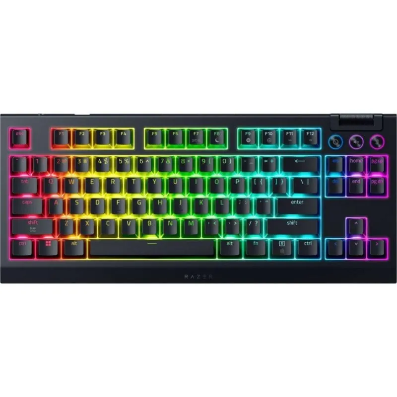 Teclado mecánico Razer BlackWidow V4 Tenkeyless HyperSpeed Layout ES inalámbrico RGB hot swap RZ03-05480600-R311