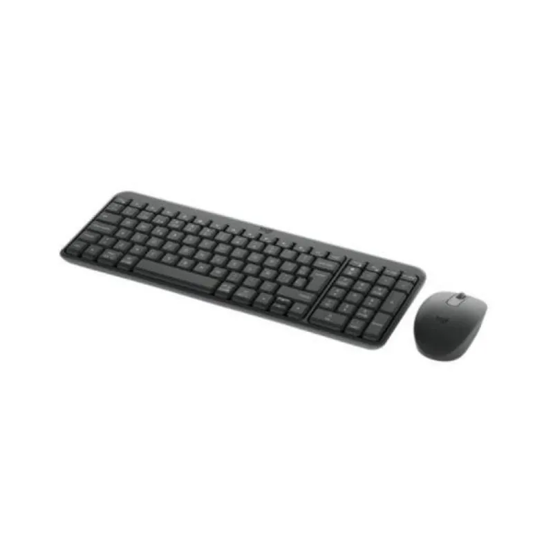 Teclado membrana Logitech MK250 Layout ES Bluetooth compacto y ratón óptico 920-013543