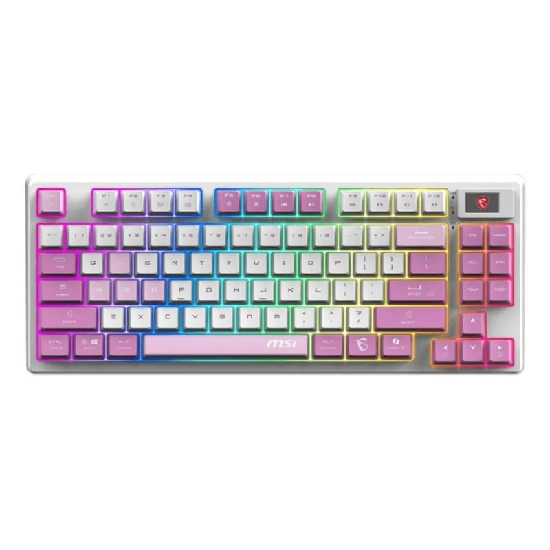 Teclado MSI FORGE GK600 TKL Wireless mecánico RGB QWERTY español compacto S11-43DEQ01-HH9