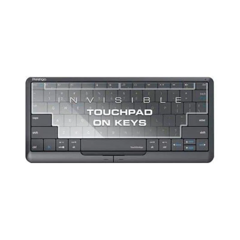Teclado Prestigio Click Touch 2 inalámbrico compacto Layout español con touchpad integrado A0037519