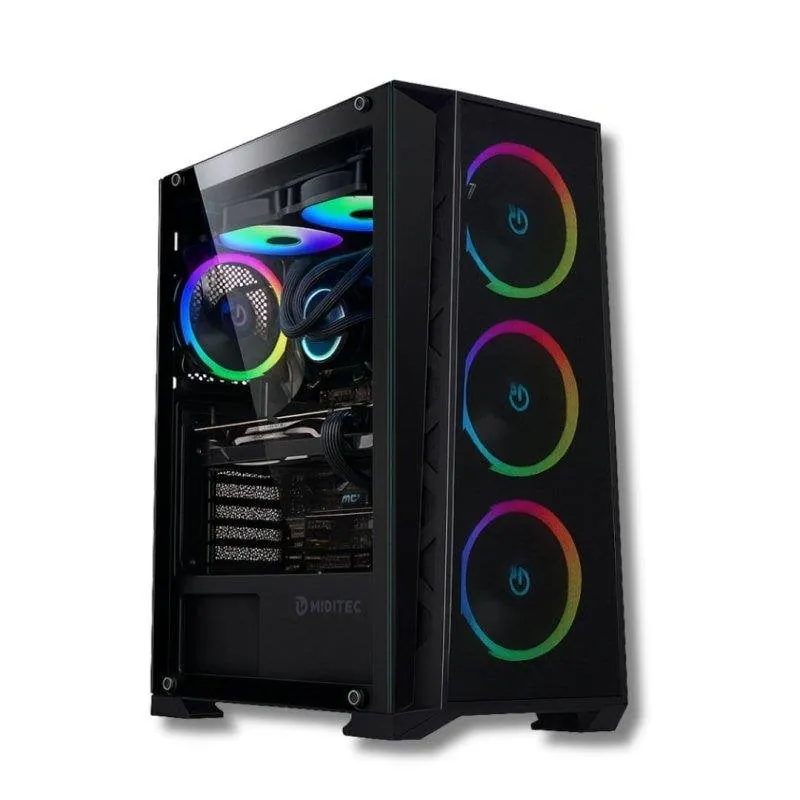 Tecnowake WakeShroud-X 16 AMD Ryzen 7 5800X 16GB 1TB SSD RTX 5070 Windows 11 Pro WiFi RGB 693010188723