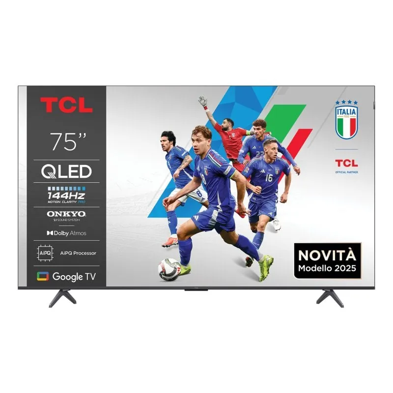 Televisor TCL 75P89K QLED 75" 4K Ultra HD Google TV, 144Hz, Dolby Vision, HDR10+, HDMI 2.1 75P89K