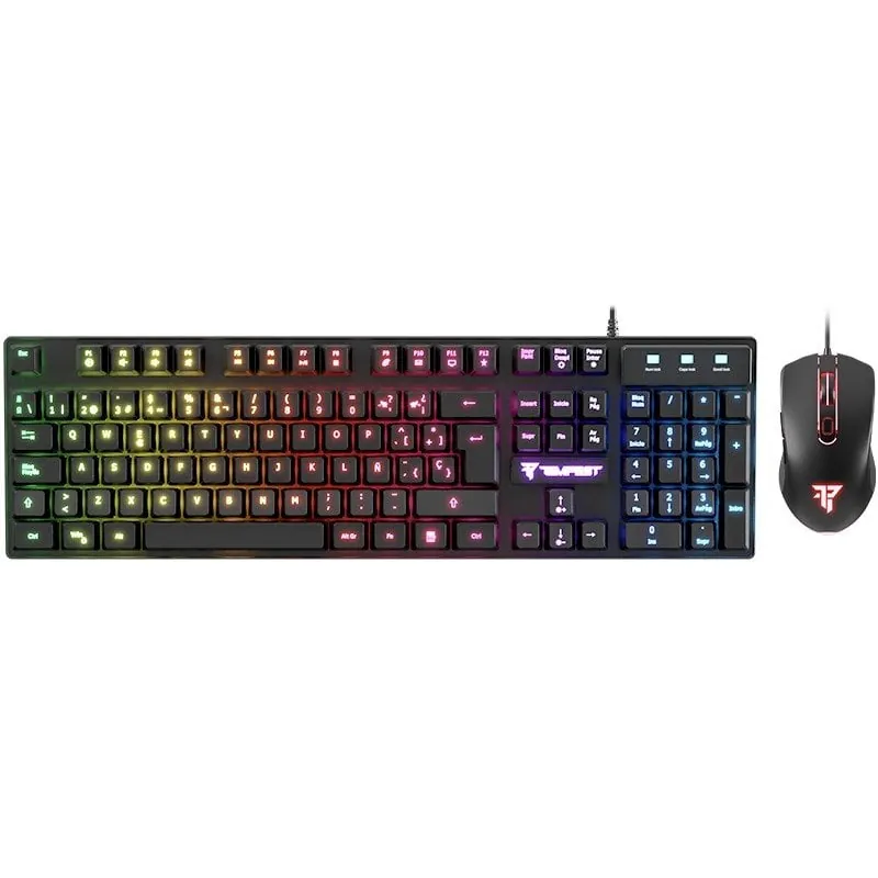 Tempest Combo 3100 RGB Teclado + Ratón Gaming TP-TGC-3000-S2