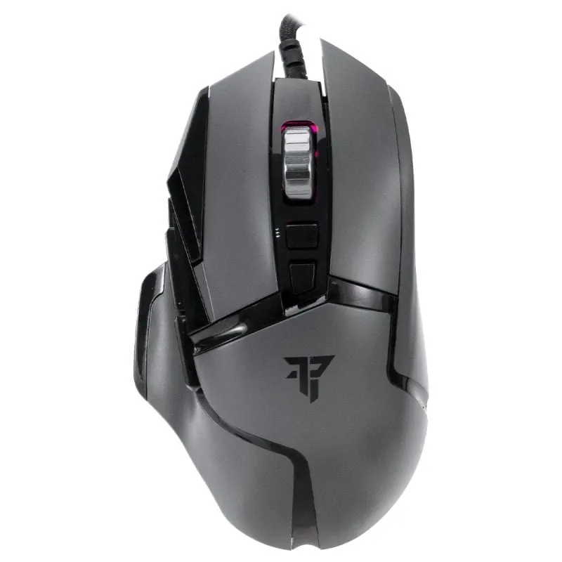 Tempest Phantom Strike Black Edition Ratón Gaming 12.800 DPI Gris TP-GM-PS-G