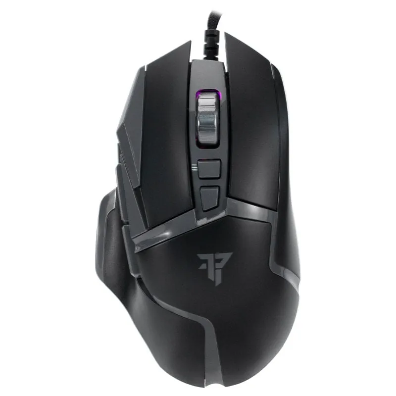 Tempest Phantom Strike Black Edition Ratón Gaming 12.800 DPI Gris TP-GM-PS-G