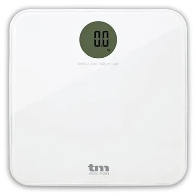 TM Electron Báscula de Baño Blanca TMPBS030