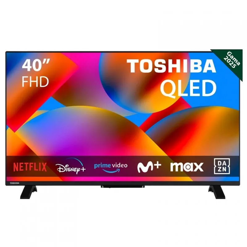 Toshiba QLED 40" 40QV2F63DG FullHD HDR10+ VIDAA 40QV2F63DG