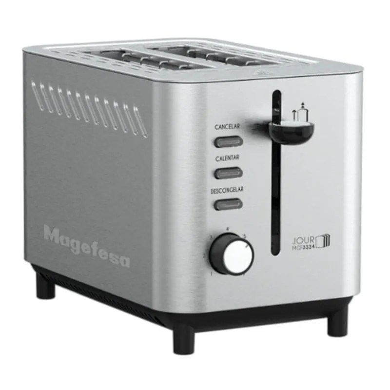 Tostador Magefesa Jour 820 W 2 rebanadas ranura extragrande 7 niveles MGF3334