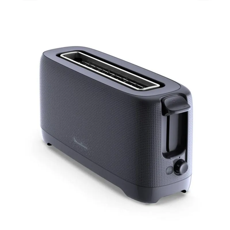 Tostadora Moulinex LS2M0810 Azul 1000W, 7 Niveles de Tostado, Ranura Larga y Bandeja Extraíble LS2M0810