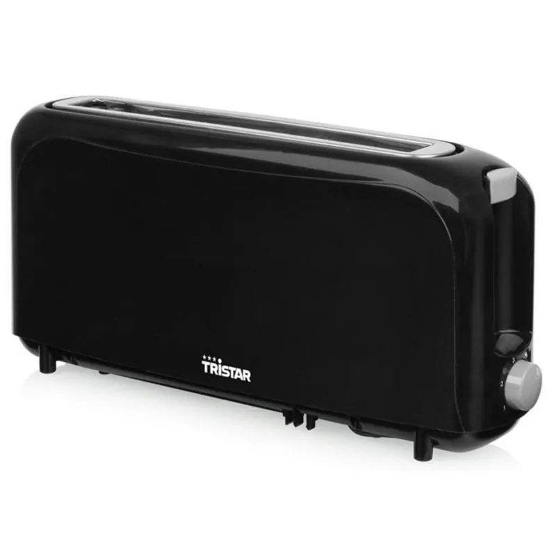 Tostadora Tristar BR-1059PR 2 rebanadas Plástico Negro 900W 6 niveles Termostato BR-1059PR