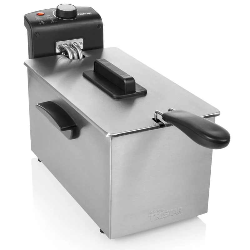 Tristar FR-6946 Freidora 3L 2000W Acero Inoxidable FR-6946