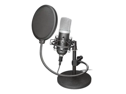 Trust GXT 252 Emita Micrófono Cardiode para Streaming/Estudio 21753