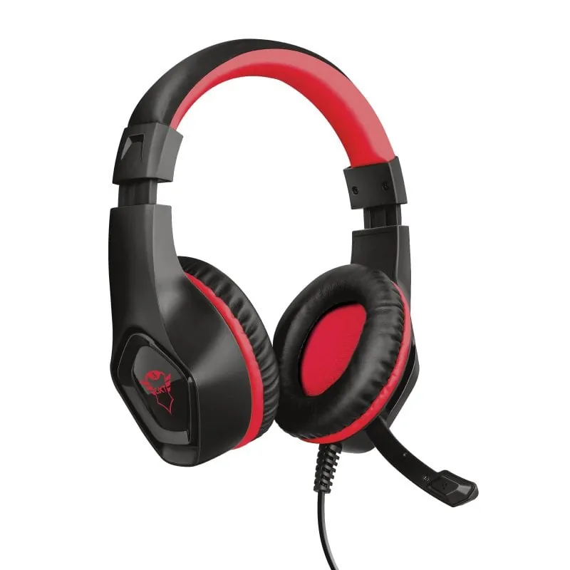 Trust GXT 404R Rana Auriculares Gaming Nintendo Switch Negro/Rojo 23439