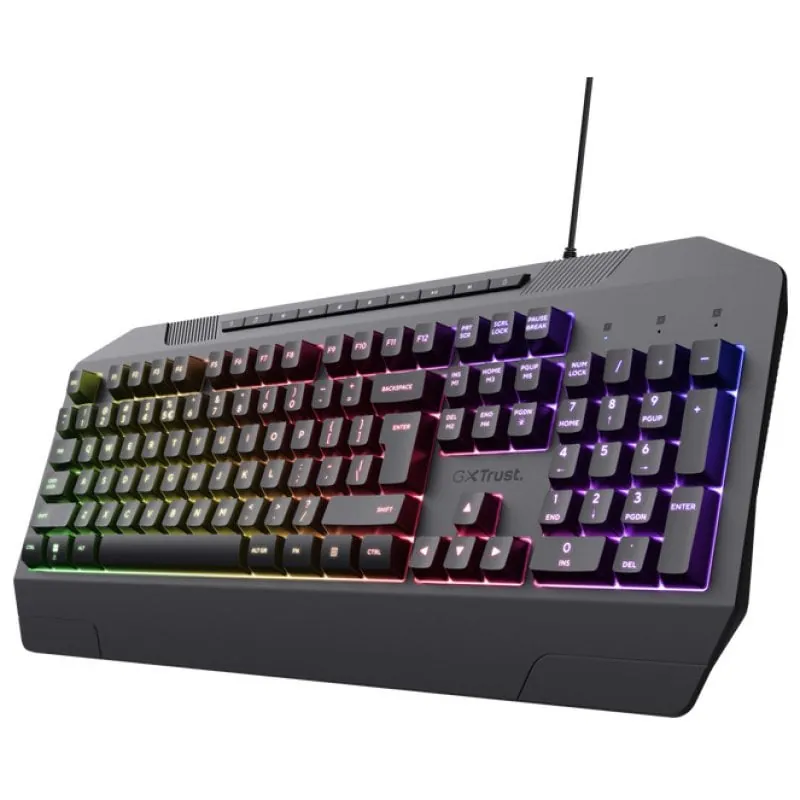 Trust GXT 836 EVOCX Teclado Gaming RGB Negro 24998