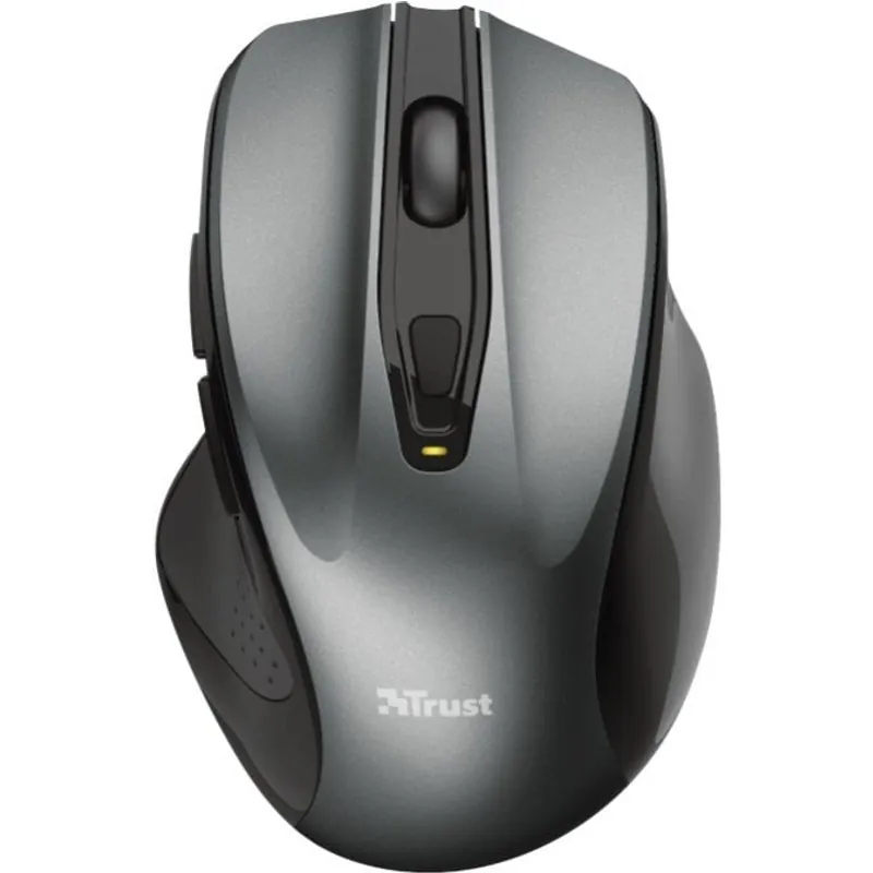 Trust Nito Ratón Inalámbrico 2200 DPI Negro/Plata 24115