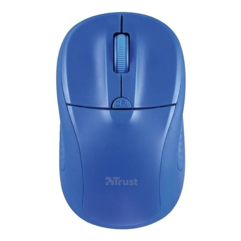 Trust Primo Ratón Óptico Inalámbrico 1600 DPI Azul 20786