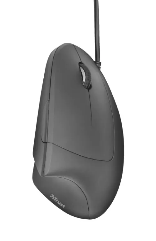 Trust Verto Ratón Ergonómico Vertical USB 1600 DPI Negro 22885